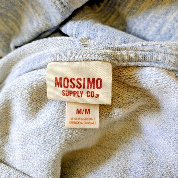 Mossimo Supply Co Womens Hoodie Size Medium Heathered Blue Kangaroo Pock… - Picture 5 of 6